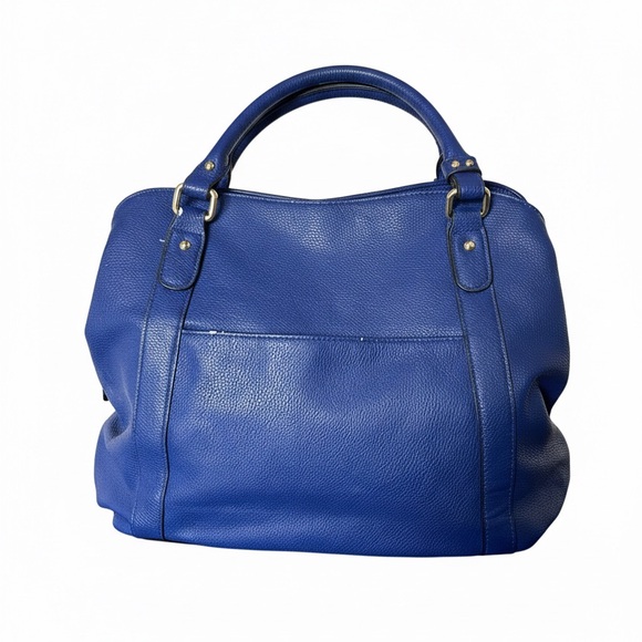 Merona Cobalt Blue Satchel - Picture 3 of 5